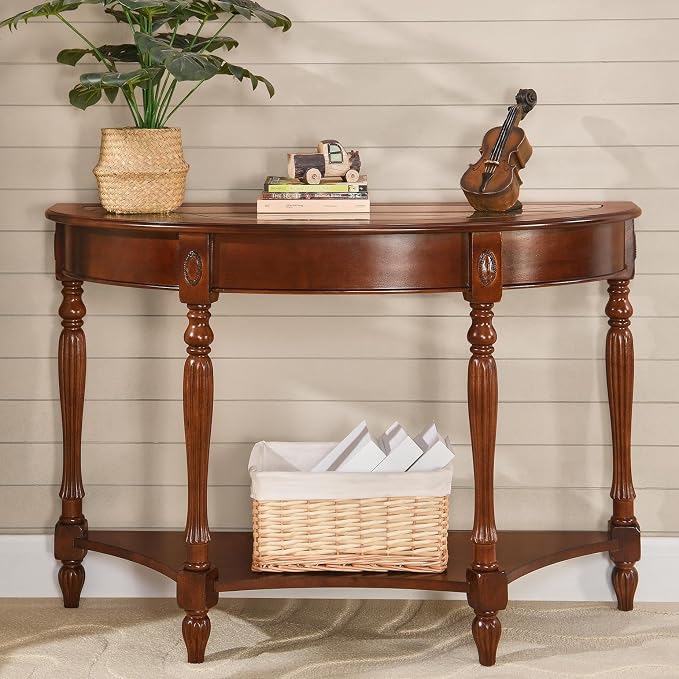 LEEMTORIG Demi Lune Console Table by LEEMTORIG