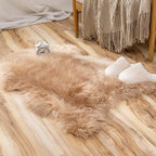MIULEE Fluffy Area Rug 2x3 ft Faux Fur Sheepskin Rug - Image 5