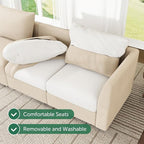 HONBAY Modular Sectional Sofa Sleeper Couch - Image 6
