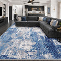 RELEANY Washable 9'x12' Abstract Area Rug by RELEANY