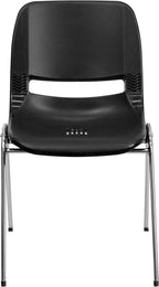 Flash Furniture HERCULES Series 440 lb. Capacity Kid's Black Ergonomic Shell - Image 8