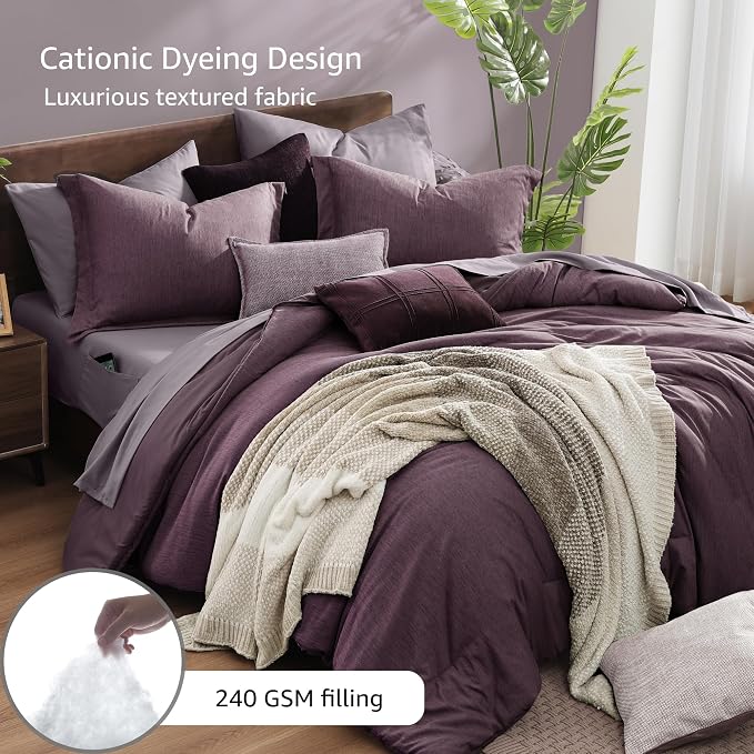 Monbix Oversized Queen Comforter Set - Image 3
