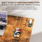 TEMI Small Computer Desk Folding Table - Image 5