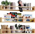 Fixwal Nursery Book Shelves, 23.6 Inch Floating Bookshelves by Fixwal