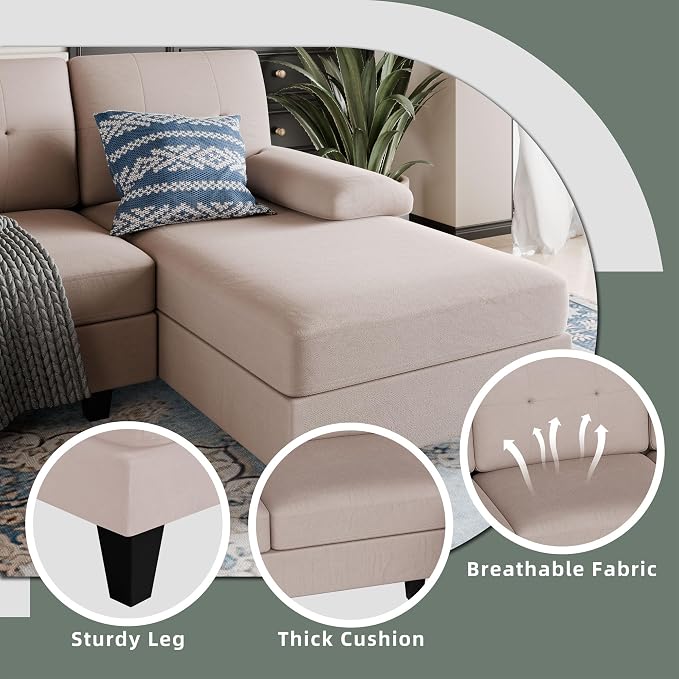 Shintenchi U-Shaped Sectional Couches - Image 4