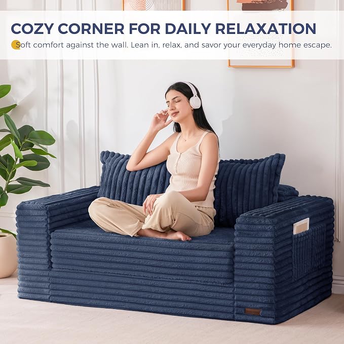 MAXYOYO Convertible Sofa Bed, 2 in 1 Folding Couch Bed - Image 7