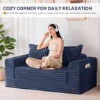 MAXYOYO Convertible Sofa Bed, 2 in 1 Folding Couch Bed - Image 7