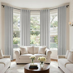 Light Grey Curtains 38 Inch Wide - Image 7