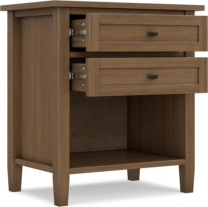 SIMPLIHOME Warm Shaker Nightstand - Image 5
