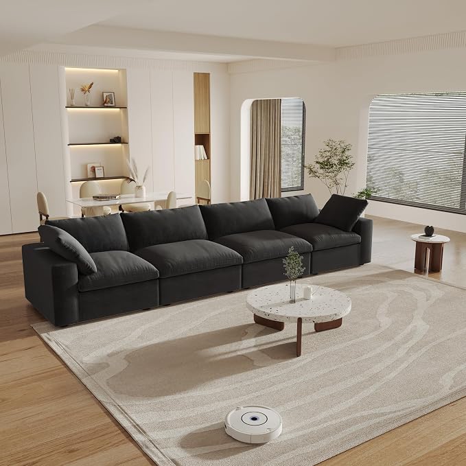 Cloud Modular Sectional Sofa Couch, Minimalist Deep Sofa Couches, Sofa Covers - Image 3