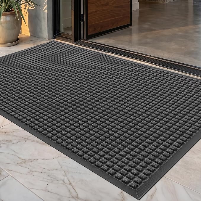 Front Door Mat Outside Entrance, Heavy Duty Waterproof Doormat | 73"x46" by WELDUN%E2%80%94IdealChoiceforHome