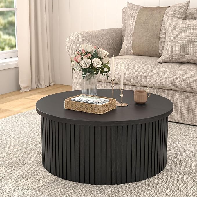 Fsbecl Fluted Lift Top Coffee Table - Image 5