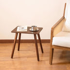 Small Side Table, Mid Century Modern End Tables Living Room, Wood Accent Bed - Image 8
