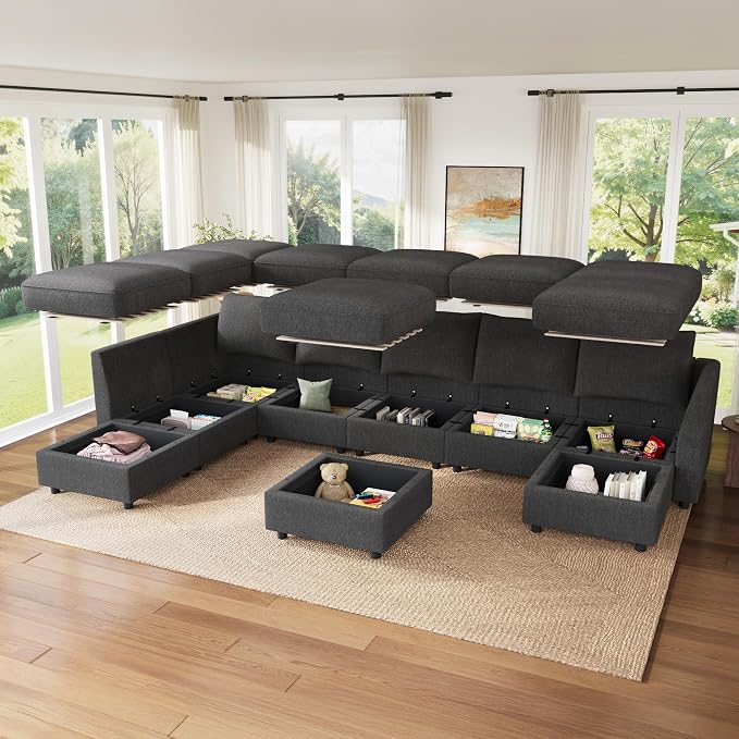 HONBAY Modular Sectional Sofa - Image 4