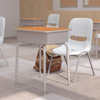 Flash Furniture Billie Student Desk - Image 7