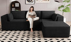 106" Cloud Sectional Boneless Couches by GRUSIGN