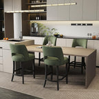 VKNOW Bar Stools Set of 4, Modern Counter Stools - Image 5