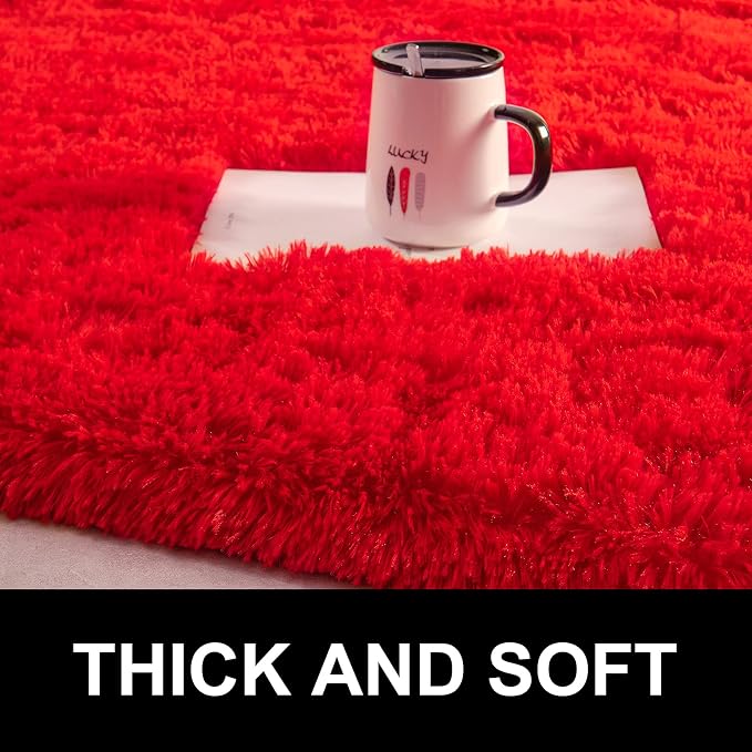 LOCHAS Area Rugs Fluffy Living Room Carpets - Image 7