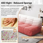 WHGBJA Bean Bag Chairs for Adults, BeanBag Reading Chair Memory Foam Couch - Image 4