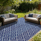 SAND MINE Reversible Mats, Plastic Straw Rug, Modern Area Rug, Large Floor Mat - Image 6