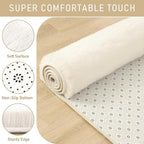 LOCHAS Area Rugs 10x14 Fluffy Living Room Carpets - Image 4