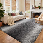 Area Rugs for Living Room, Tie-Dyed 5x7 Feet Soft Fluffy Shagg Plush Rug High - Image 2