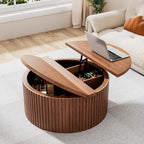 Fsbecl Fluted Lift Top Coffee Table - Image 3
