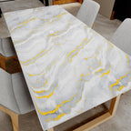 White Gold Marble Contact Paper - Image 5