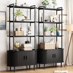 ONBRILL 71" Tall Bookshelf, 4-Tier Book Shelf - Image 3