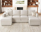 Belffin Modular Sectional Sleeper Sofa Bed - Image 3