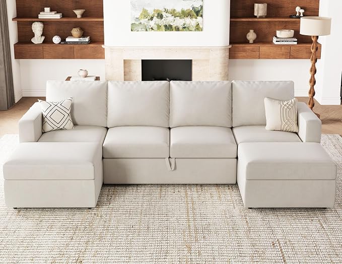 Belffin Modular Sectional Sleeper Sofa Bed - Image 3