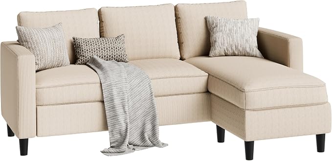 SUNLEI 73.6" Modular Sectional Sofa, Comfy Cloud Couch - Image 6