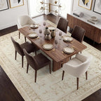 GarveeHome Vintage Beige Area Rug 8x10 - Image 4