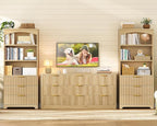 TEENFON 63.3" Tall Bookshelf, Bookshelves and Bookcases - Image 3