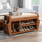 oakvivo 47.2in Shoe Bench Entryway - Image 9