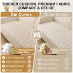 Smiry Couch Cover for Dogs, Non Slip Fuzzy Pet Sofa Covers Washable | Sofa - Image 4