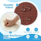 Outdoor Deep Seat & Back Cushion Set, 24 x 24 Inch Water Repellent and Fade - Image 4