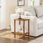 TUTOTAK End Table with Charging Station, Small Side Table with Outlets - Image 4