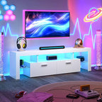 Clikuutory Modern Lighting 63 inch TV Stand - Image 2