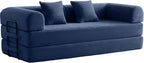 Convertible Sofa Bed with Corduroy Pillow, Comfy Floor Sofa Bed Compressed Sofa - Image 9