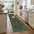 HEBE Hallway Runner Rug 2'x8', Washable Non Slip Kitchen Rug Runner | Soft Boho - Image 2