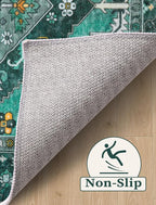 SERISSA 2'6"x10' Washable Non Slip Boho Runner Rug - Image 3