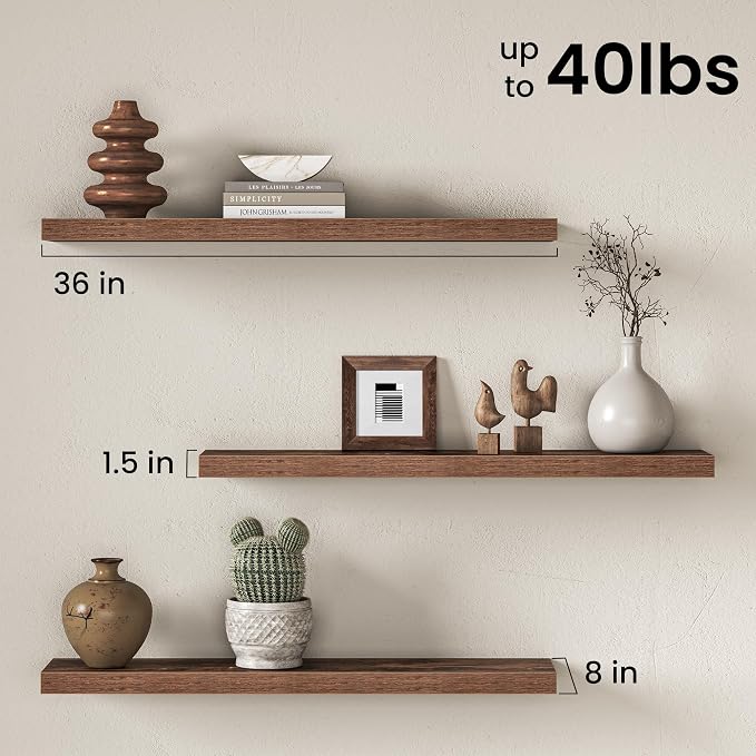 Fun Memories 36Inch Floating Shelves - Image 3