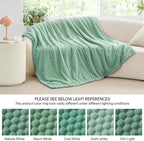 BEDELITE Mint Green Throw Blanket - Image 6