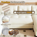 104.7" U-Shaped Sleeper Sofa - Image 8