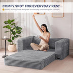 MAXYOYO Convertible Sofa Bed, 2 in 1 Folding Couch Bed - Image 6