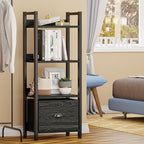 Furologee 4 Tier Bookshelf - Image 6