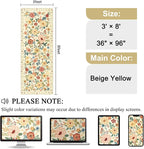 DUKINO 3x8 Hallway Runner Rug, Washable Kitchen Rug Non Slip, Low Pile - Image 2