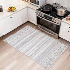 cotiled Washable 3x5 Entryway Rugs: Boho Moroccan Soft Small Rug | Solve Modern - Image 4