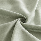 MIULEE Sage Linen Curtains 52x72 Inch Long - Image 8